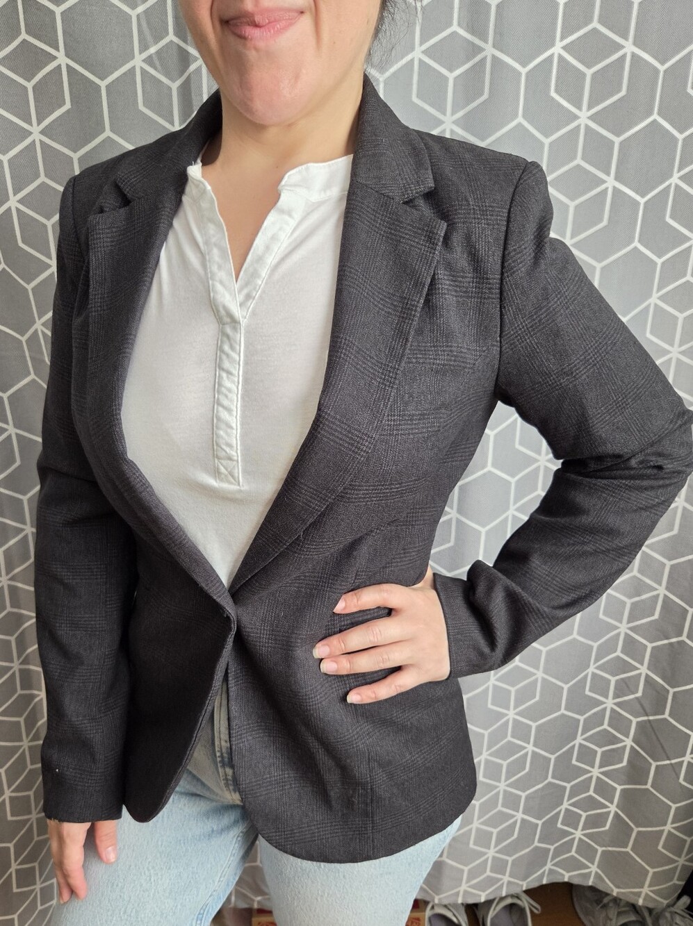 Fenn Wright Manson Charcoal Gray Blazer